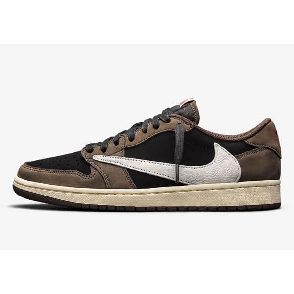 ナイキ エアージョーダン スニーカー コピー Travis Scott x  Air Jordan 1 Retro Low OG SP AW 19 2019 MochaCQ4277001